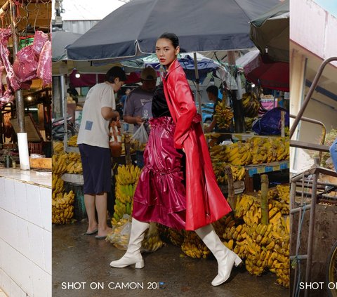 TECNO CAMON 20 Series Camera Shots Result, Can Turn a Muddy Market into an Instagrammable Photo Object