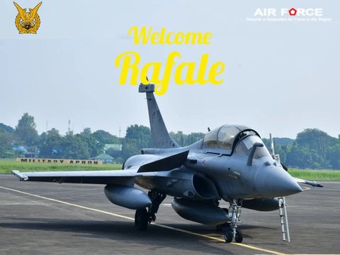 Potret Gagah Jet Tempur Rafale Milik TNI AU yang Siap Mengawal Angkasa Nusantara, 'Pelan-Pelan Jenderal Nanti Ada yang Jantungan'