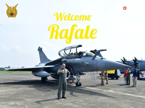 Potret Gagah Jet Tempur Rafale Milik TNI AU yang Siap Mengawal Angkasa Nusantara, 'Pelan-Pelan Jenderal Nanti Ada yang Jantungan'