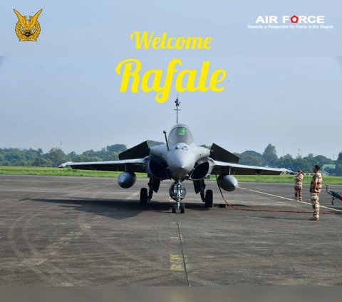 Potret Gagah Jet Tempur Rafale Milik TNI AU yang Siap Mengawal Angkasa Nusantara, 'Pelan-Pelan Jenderal Nanti Ada yang Jantungan'