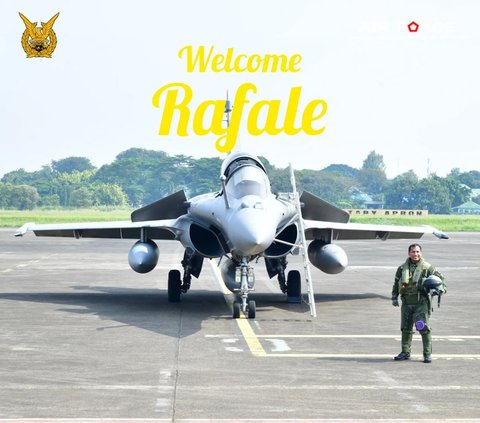 Potret Gagah Jet Tempur Rafale Milik TNI AU yang Siap Mengawal Angkasa Nusantara, 'Pelan-Pelan Jenderal Nanti Ada yang Jantungan'