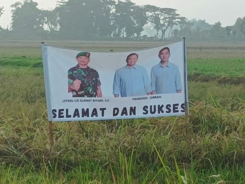 Viral Photo of Dandim Sukoharjo on Prabowo-Gibran Banner, TNI's Explanation