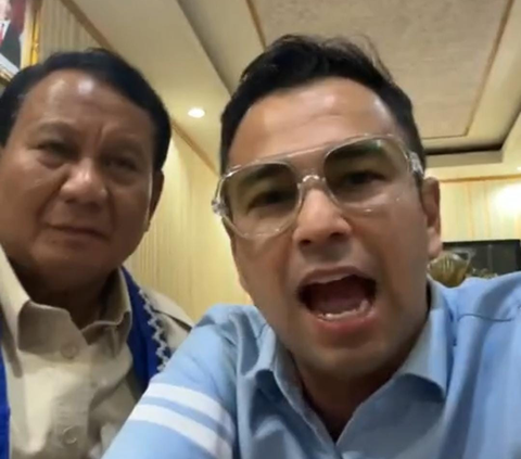 Prabowo: Raffi Ahmad Pendukung Setia Saya dari Belasan Tahun