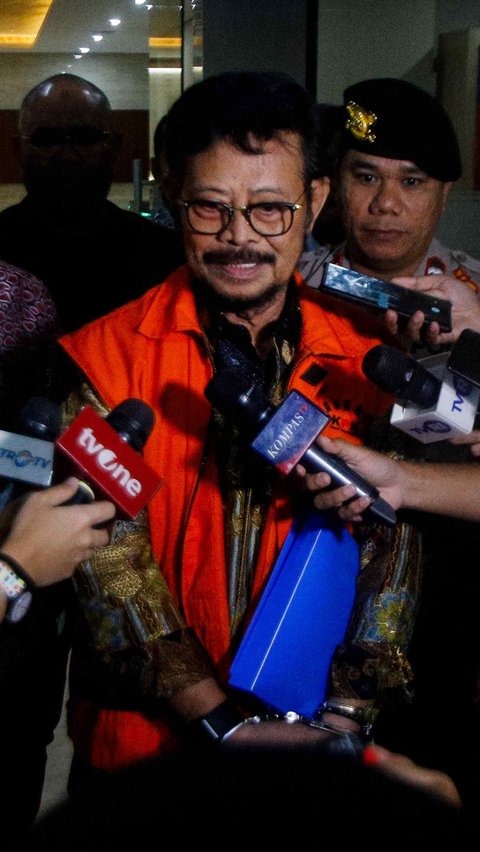 FOTO: Ekspresi Syahrul Yasin Limpo Diperiksa 12 Jam di Bareskrim Terkait Kasus Dugaan Pemerasan Firli Bahuri