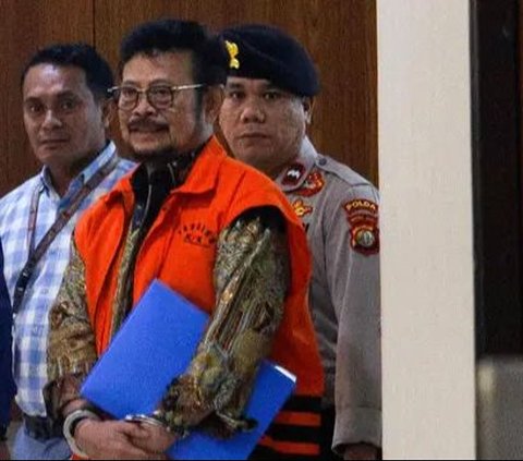 FOTO: Ekspresi Syahrul Yasin Limpo Diperiksa 12 Jam di Bareskrim Terkait Kasus Dugaan Pemerasan Firli Bahuri