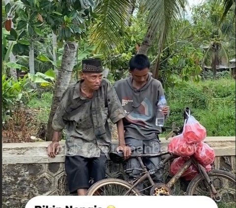 Viral Kisah Haru Perjuangan Lansia 80 Tahun Bersama Anaknya yang ODGJ, Diajak Jualan