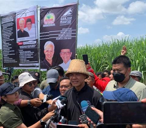 Bertemu Petani Tebu di Nganjuk, Ganjar Dicurhati soal Impor Gula