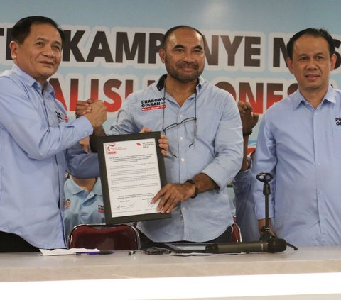 FOTO: Relawan Pragib 2024 Deklarasi Dukungan untuk Prabowo-Gibran