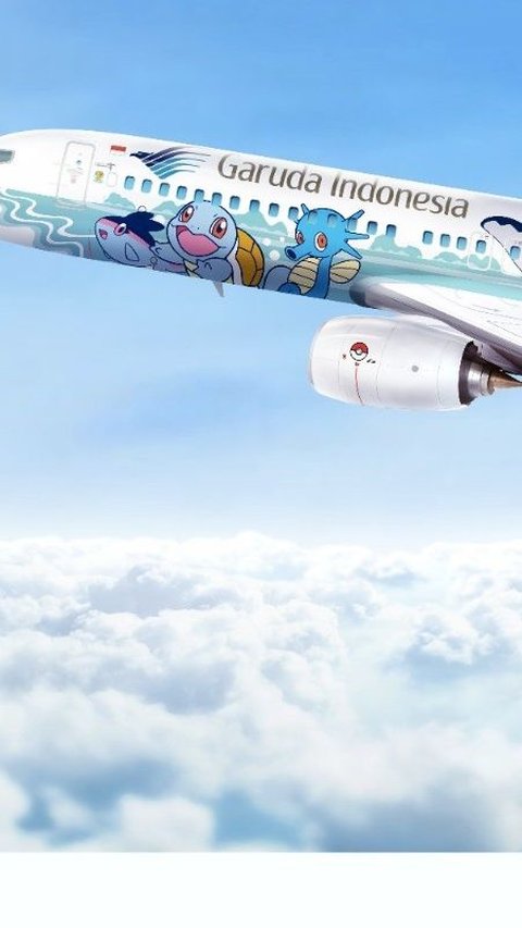 Motif Pikachu Hadir di Pesawat Garuda, Siap Mengudara Bulan Februari Nanti<br>