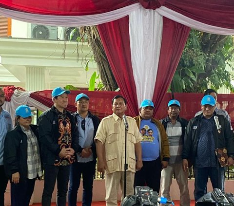 Terima Dukungan dari Nelayan, Prabowo Cerita Pernah Berenang ke Nusakambangan