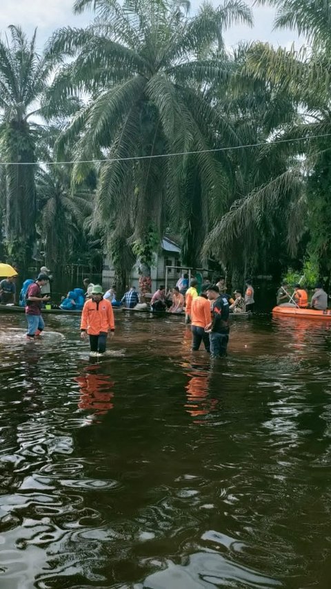 75 TPS di Rokan Hilir Terendam Banjir