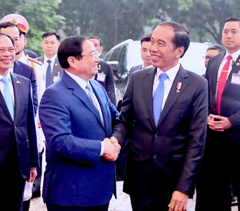 Jokowi Minta Dukungan PM Vietnam Agar Impor Beras Berjalan Lancar