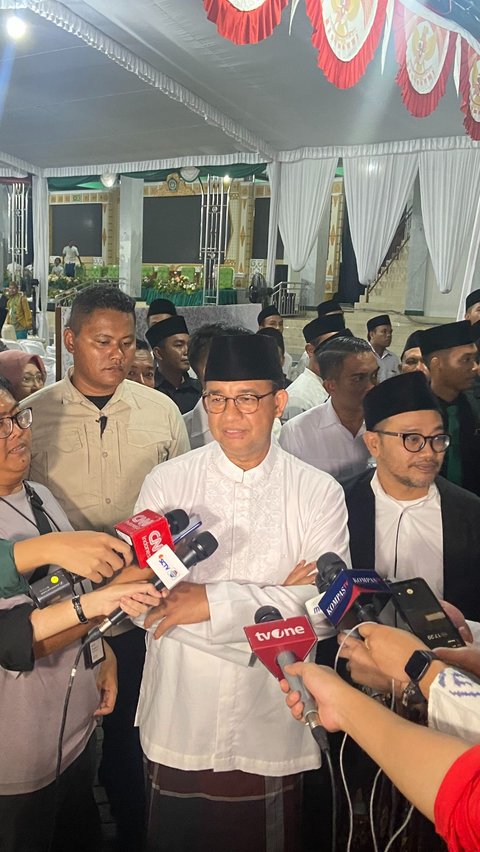 Hadiri Haul KH M Bishri Syansuri, Anies Janji Lanjutkan Perjuangan untuk Indonesia