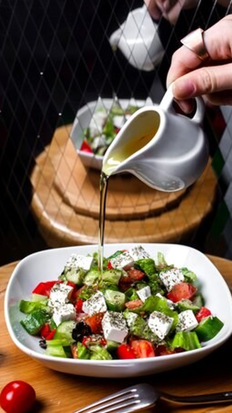 Minyak Zaitun: Salad Dressing Tersehat Menurut Para Ahli