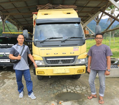 Mitsubishi Fuso Bawa Cuan di Danau Maninjau