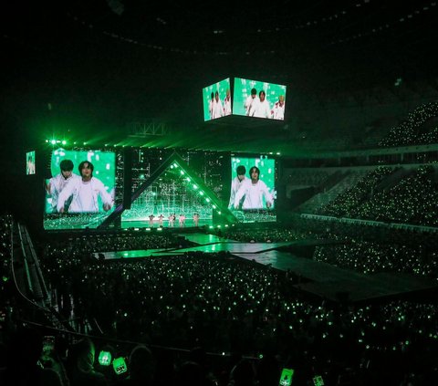 FOTO: Megahnya Konser NCT 127 di Jakarta, Padukan Teknologi dan Budaya