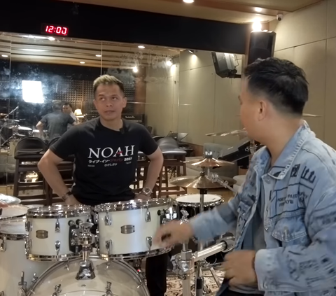 Potret Studio Mewah Milik Rio Alief, Drummer NOAH Bikin Melongo 'Di Support Orangtua'