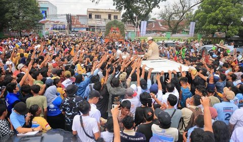 Menteri Pertahanan RI Prabowo Subianto baru-baru ini berkunjung menyapa warga Medan, Sumatera Utara.  <br>