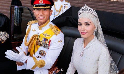 Foto Gemas Pangeran Mateen dan Anisha Rosnah Sudah Berteman Sejak Kecil, Kini jadi Suami Istri 'Definisi Jodoh dari Dini'