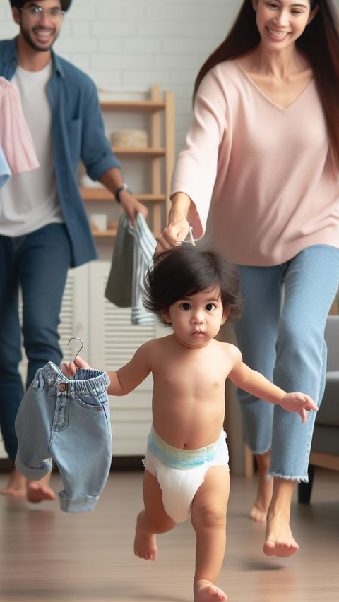 Mengapa Bayi dan Anak-anak Tidak Suka Memakai Baju dan Sering Berlari Telanjang?