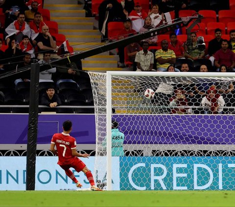 FOTO: Momen Timnas Indonesia Dibungkam Irak 1-3 di Piala Asia 2023