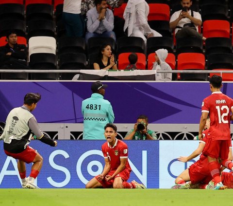 FOTO: Momen Timnas Indonesia Dibungkam Irak 1-3 di Piala Asia 2023