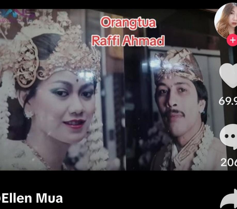 Sederet Foto Jadul Pernikahan Orangtua Para Artis, Ada Ortu Raffi Ahmad Hingga Yuki Kato