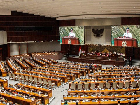 FOTO: Buka Rapat Paripurna, Puan Maharani Minta Anggota DPR Tuntaskan Tugas di Akhir Masa Jabatan