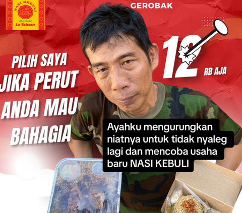 Pria Ini 3 Kali Pemilu Maju Jadi Caleg Selalu Gagal, Kini Nyerah dan Banting Setir Sukses Jualan Nasi Kebuli