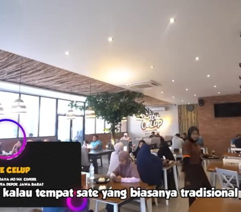 Baru Buka Langsung Diserbu, Ini 10 Potret Tempat Makan Sate Baim Wong yang Luas dan Asik Buat Nongkrong