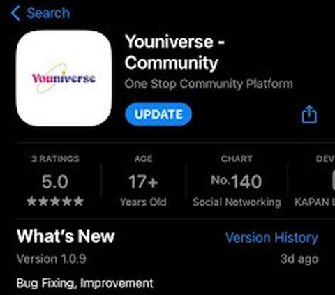 Youniverse App, Mempermudah Komunitas Lifestyle di Era Digital