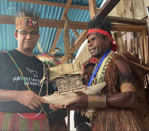 Kampanye ke Kampung Rufei Sorong, Anies Janji Bangun Rumah Layak Huni