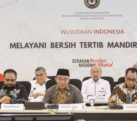 Menko PMK Muhadjir Menghadap Jokowi, Lapor Persiapan Libur Idul Fitri 2024