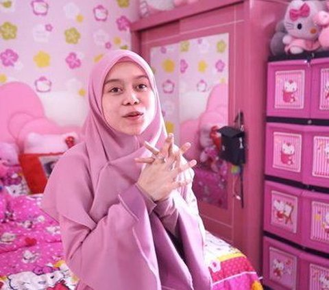 10 Potret Cantiknya Kamar Tidur Lesti Kejora Sebelum Menikah, Bak Istana Boneka Serba Pink!