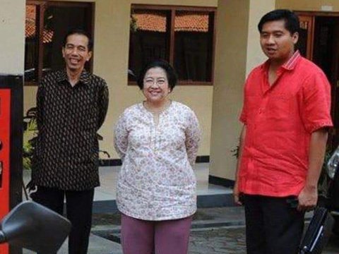 Diabadikan Lewat Foto, Ini Momen Mahal Maruarar Sirait dengan Jokowi & Megawati 5 Tahun Lalu