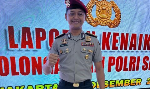 Suami Briptu Eka si 'Polwan Cantik' Naik Pangkat, Selangkah lagi Jadi Jenderal Polri