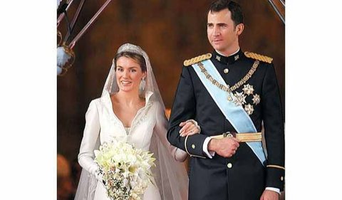 Prince Felipe and Letizia Ortiz Rocasolano