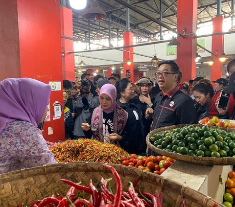 Kunjungi Pasar Bersehati Manado, Atikoh Jelaskan Skema Pedagang Dapat Bantuan Modal Lewat KTP Sakti