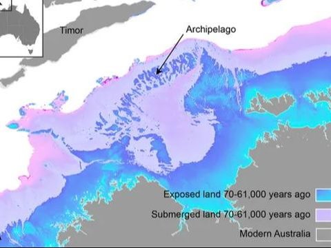 Benua yang Hilang Ditemukan di Bawah Laut Australia, Diduga Pernah Dihuni Setengah Juta Manusia 70.000 Tahun Lalu