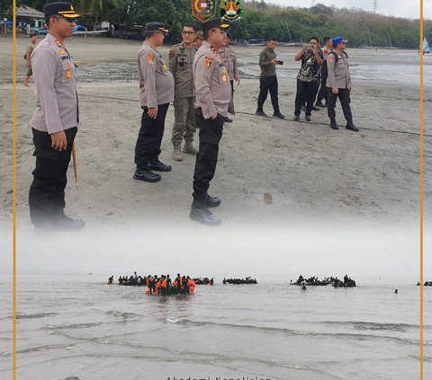 Jenderal Polisi Datangi Taruna & Taruni Digembleng di Pasir Putih Situbondo, Ada Apa?