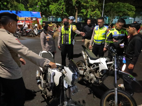 Lolos Razia Saat Kampanye, Ratusan Motor Berknalpot Brong Terjaring ETLE