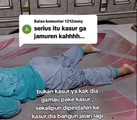 Bikin Netizen Khawatir, Ibu Ini Ungkap Kebiasaan Unik Sang Anak Sebelum Tidur, Badan Harus Basah Dulu