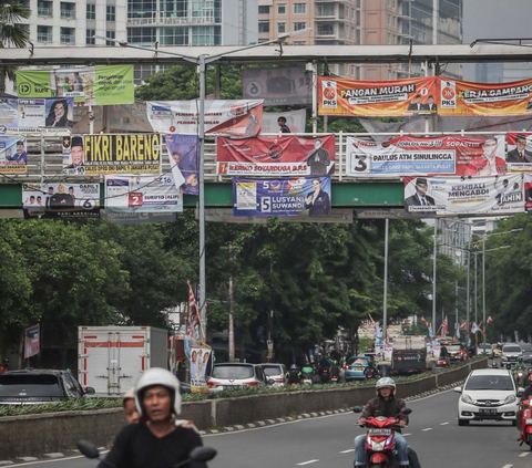 Pemprov DKI Tenggat Sepekan Peserta Pemilu Tertibkan Alat Peraga Kampanye: Sudah Membahayakan