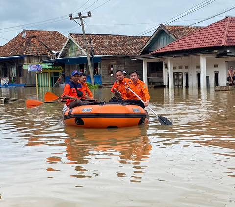 8 Jembatan Gantung Putus Akibat Banjir di Kabupaten Musi Rawas Utara