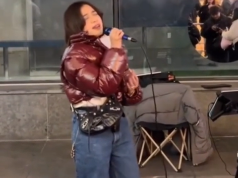 Street Singing in South Korea, Brisia Jodie's Voice Flooded with Praise: 'Her Street Microphone Sounds Cool'