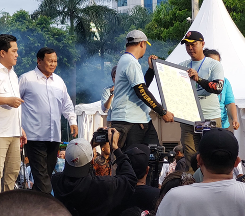 Prabowo Minta Penilaian Ojol: Saya Sedih Dikasih Nilai 11 dari 100