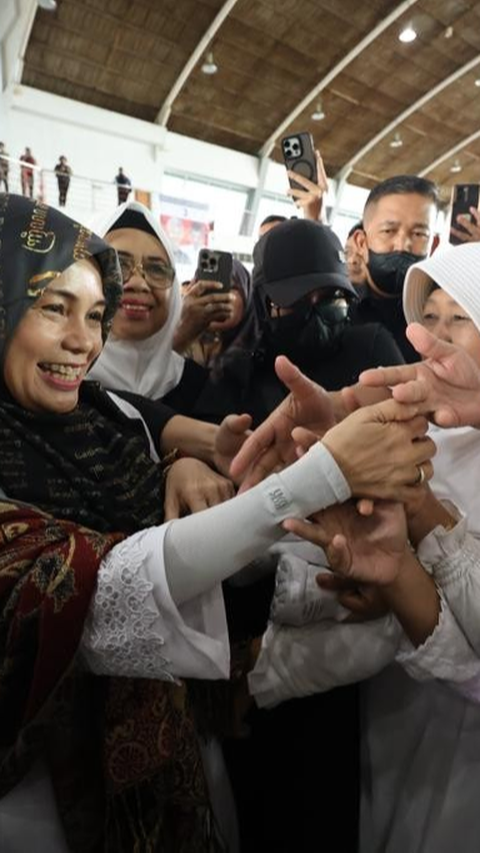 Istighosah di Jawa Timur, Siti Atikoh Bicara Pencegahan Polio