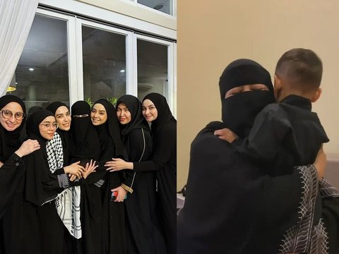 Momen Ummi Pipik Ikut Gemas saat Momong Abang L Anak Lesti Kejora, Diajari Berdoa Sebelum Makan