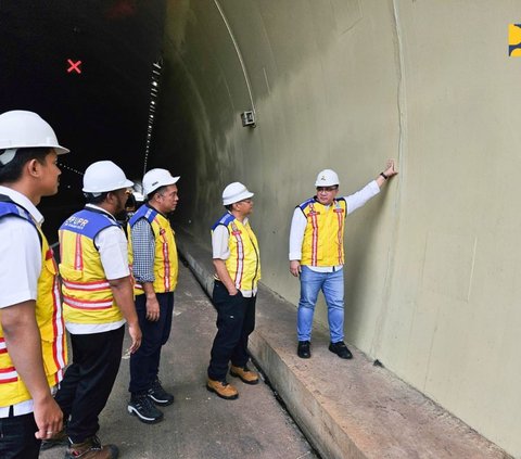 PUPR: Tak Ada Retak di Terowongan Tol Cisumdawu Pasca Gempa, Hanya Tumpukan Debu