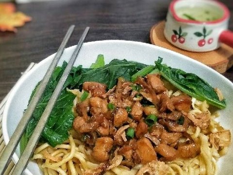 Resep Mie Ayam Saus Tiram